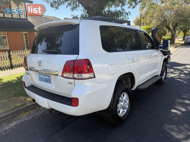 2009 Toyota Landcruiser VDJ200R SAHARA (4x4) Wagon Automatic