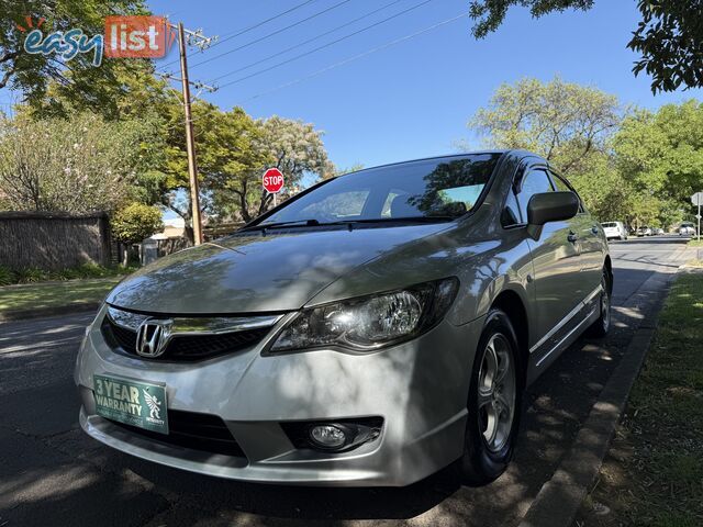 2010 Honda Civic MY10 VTi Sedan Manual