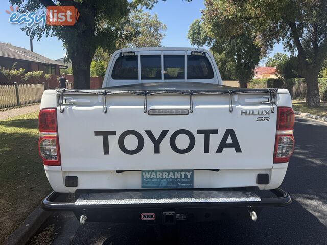 2011 Toyota Hilux KUN26R MY11 UPGRADE SR (4x4) Ute Automatic