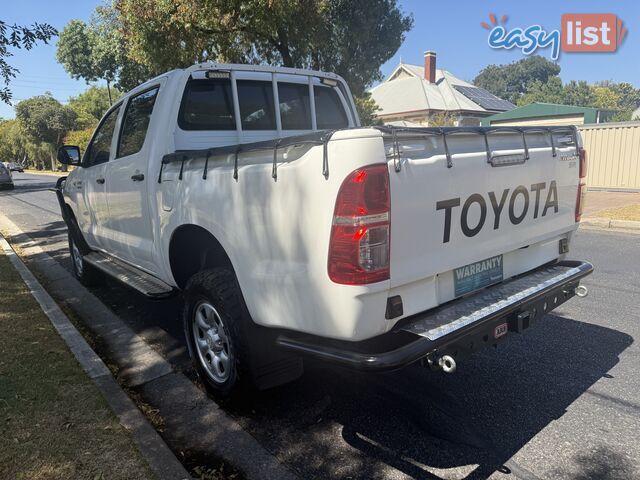 2011 Toyota Hilux KUN26R MY11 UPGRADE SR (4x4) Ute Automatic