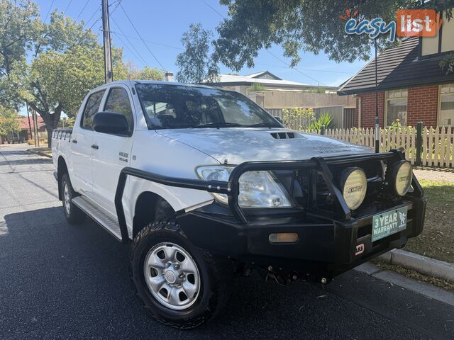 2011 Toyota Hilux KUN26R MY11 UPGRADE SR (4x4) Ute Automatic