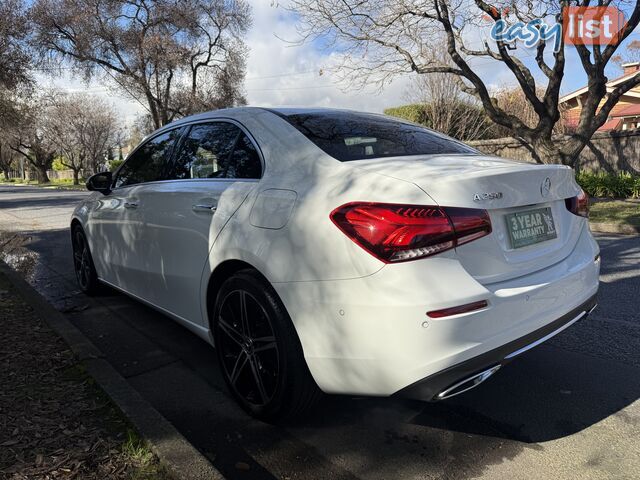 2019 Mercedes-Benz A-Class MY20.5 A250 V177 TURBO DIRECT Sedan Automatic