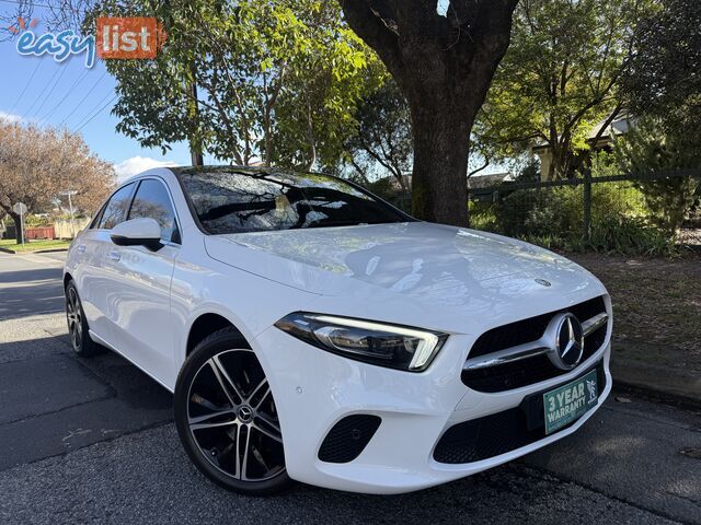 2019 Mercedes-Benz A-Class MY20.5 A250 V177 TURBO DIRECT Sedan Automatic