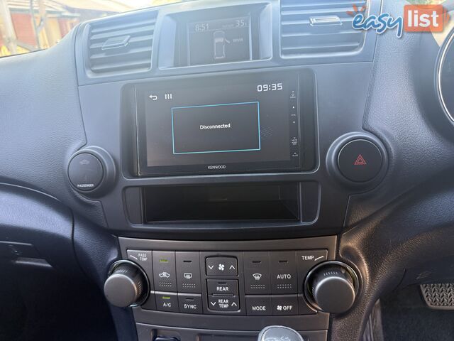 2010 Toyota Kluger GSU45R MY11 UPGRADE KX-S (4x4) Wagon Automatic