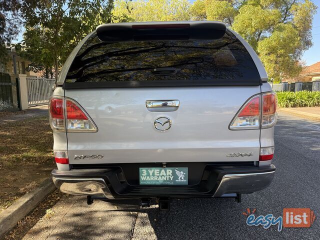 2012 Mazda BT-50 (4X4) XTR Ute Automatic