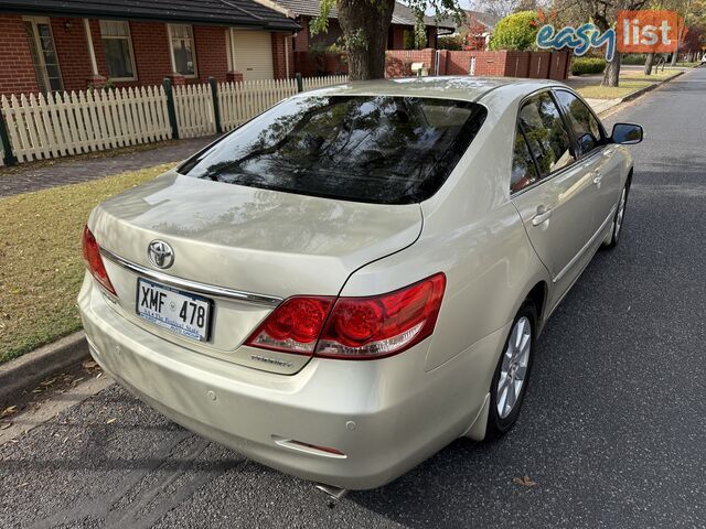 2007 Toyota Aurion GSV40R PRODIGY Sedan Automatic