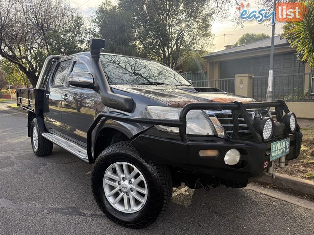 2012 Toyota Hilux KUN26R MY12 SR5 (4x4)Turbo Diesel Ute Automatic
