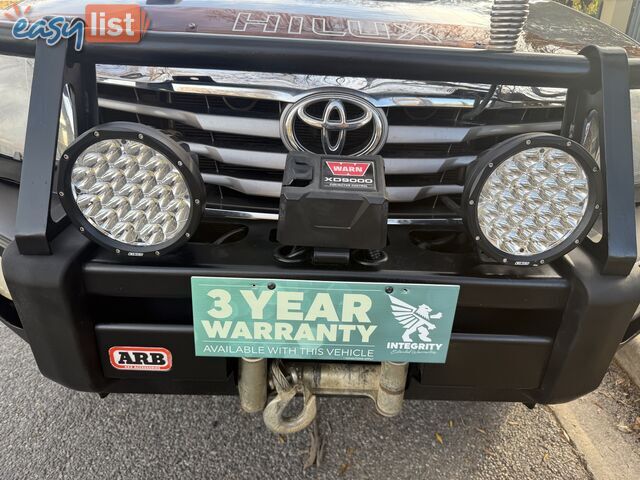 2012 Toyota Hilux KUN26R MY12 SR5 (4x4)Turbo Diesel Ute Automatic