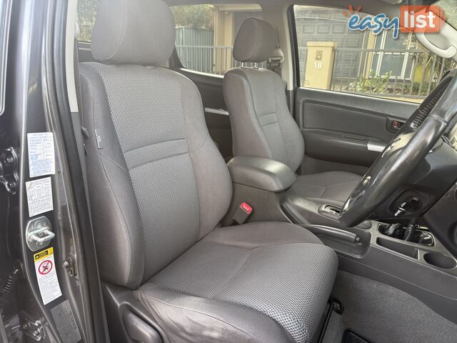 2012 Toyota Hilux KUN26R MY12 SR5 (4x4)Turbo Diesel Ute Automatic
