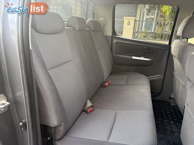 2012 Toyota Hilux KUN26R MY12 SR5 (4x4)Turbo Diesel Ute Automatic