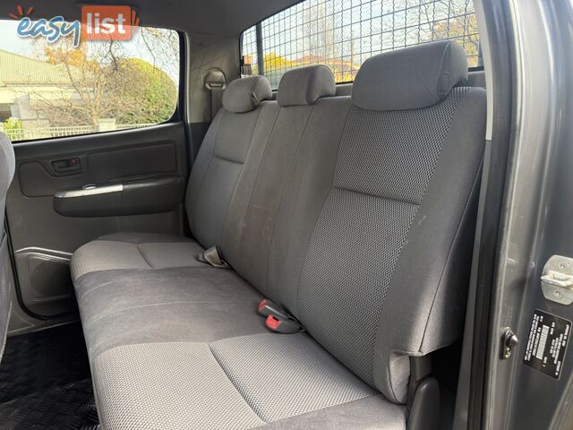 2012 Toyota Hilux KUN26R MY12 SR5 (4x4)Turbo Diesel Ute Automatic