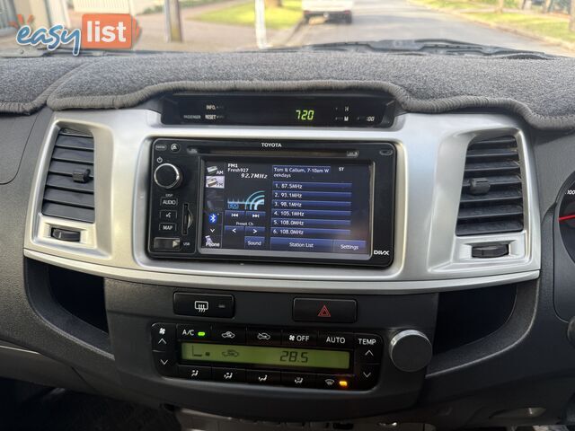 2012 Toyota Hilux KUN26R MY12 SR5 (4x4)Turbo Diesel Ute Automatic