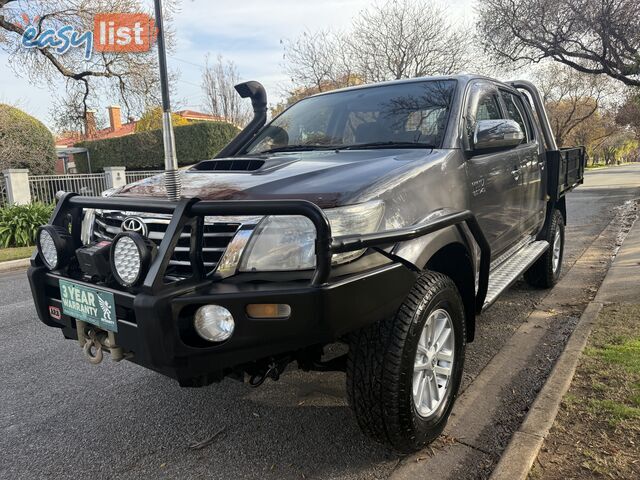 2012 Toyota Hilux KUN26R MY12 SR5 (4x4)Turbo Diesel Ute Automatic