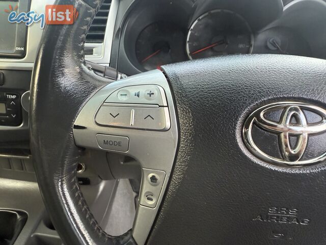 2012 Toyota Hilux KUN26R MY12 SR5 (4x4)Turbo Diesel Ute Automatic