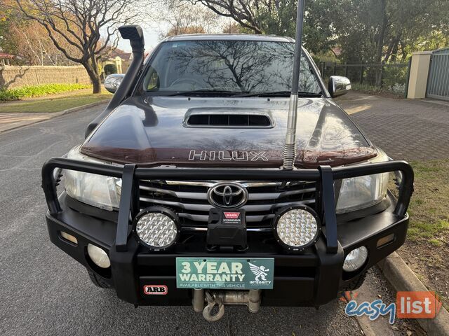 2012 Toyota Hilux KUN26R MY12 SR5 (4x4)Turbo Diesel Ute Automatic