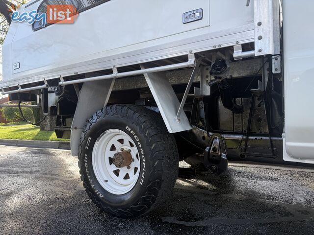 2008 Nissan Patrol GU MY08 DX (4x4) TRAY TOP STEEL BOX Ute Manual