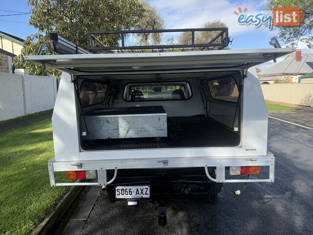 2008 Nissan Patrol GU MY08 DX (4x4) TRAY TOP STEEL BOX Ute Manual
