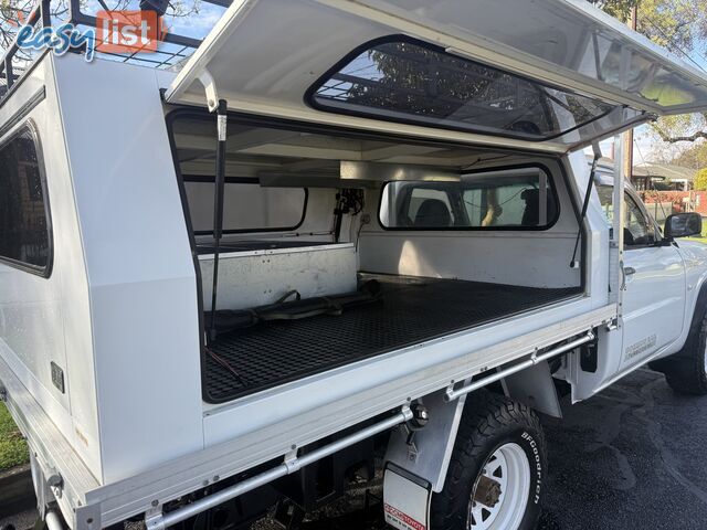 2008 Nissan Patrol GU MY08 DX (4x4) TRAY TOP STEEL BOX Ute Manual