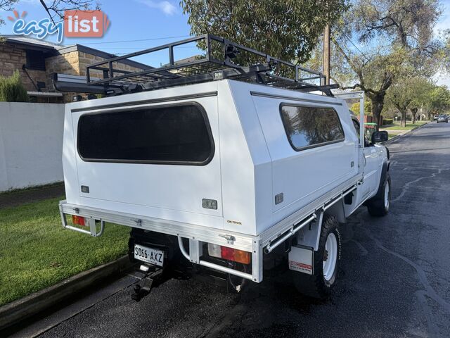 2008 Nissan Patrol GU MY08 DX (4x4) TRAY TOP STEEL BOX Ute Manual