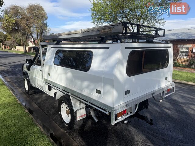 2008 Nissan Patrol GU MY08 DX (4x4) TRAY TOP STEEL BOX Ute Manual