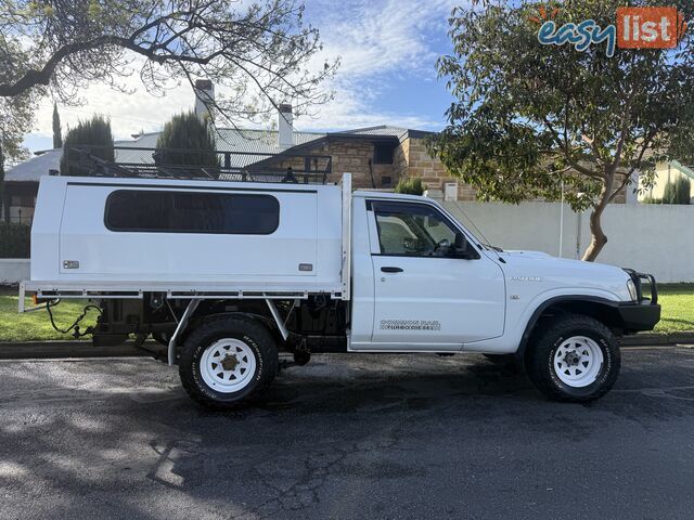 2008 Nissan Patrol GU MY08 DX (4x4) TRAY TOP STEEL BOX Ute Manual