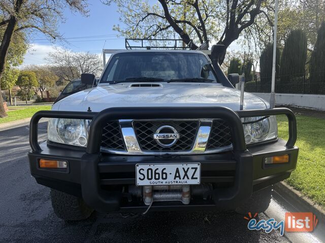 2008 Nissan Patrol GU MY08 DX (4x4) TRAY TOP STEEL BOX Ute Manual