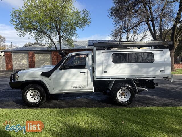 2008 Nissan Patrol GU MY08 DX (4x4) TRAY TOP STEEL BOX Ute Manual