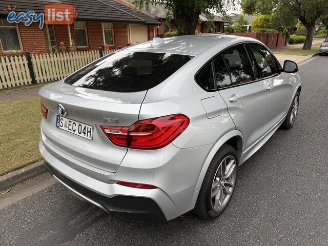 2016 BMW X4 F26 MY16 xDRIVE 20i Wagon Automatic