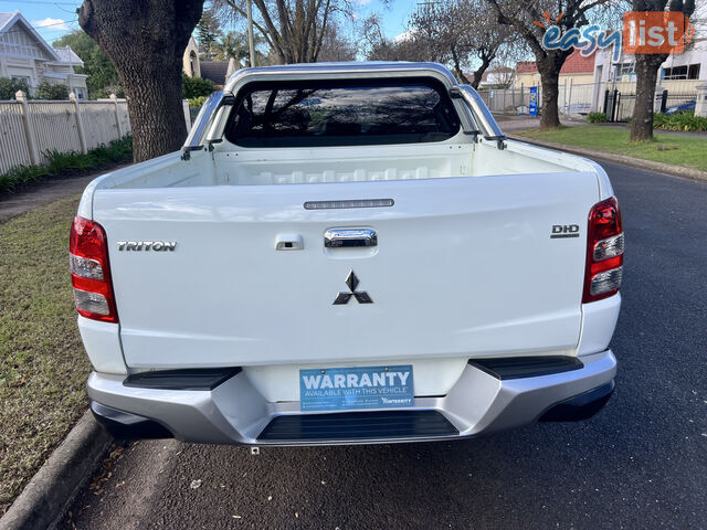 2018 Mitsubishi Triton MQ MY18 GLS (4x4) Ute Manual