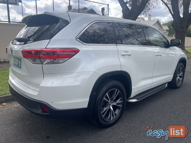 2017 Toyota Kluger GSU50R GX Wagon Automatic