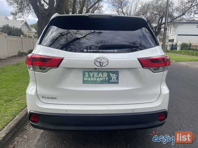 2017 Toyota Kluger GSU50R GX Wagon Automatic