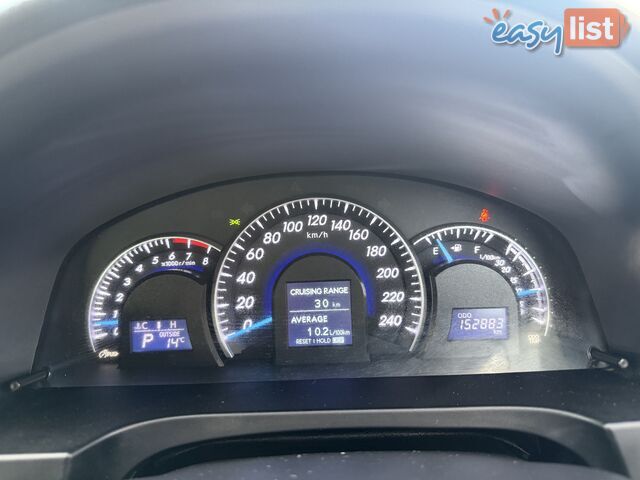 2013 Toyota Aurion GSV50R AT-X Sedan Automatic
