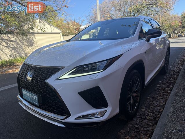 2021 Lexus RX 350 GGL25R F SPORT Wagon Automatic