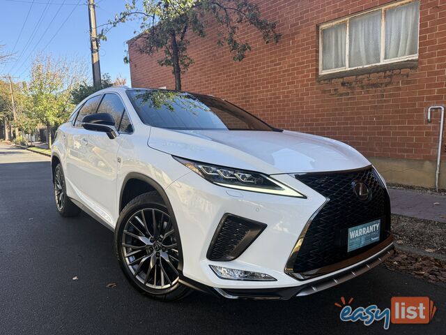 2021 Lexus RX 350 GGL25R F SPORT Wagon Automatic