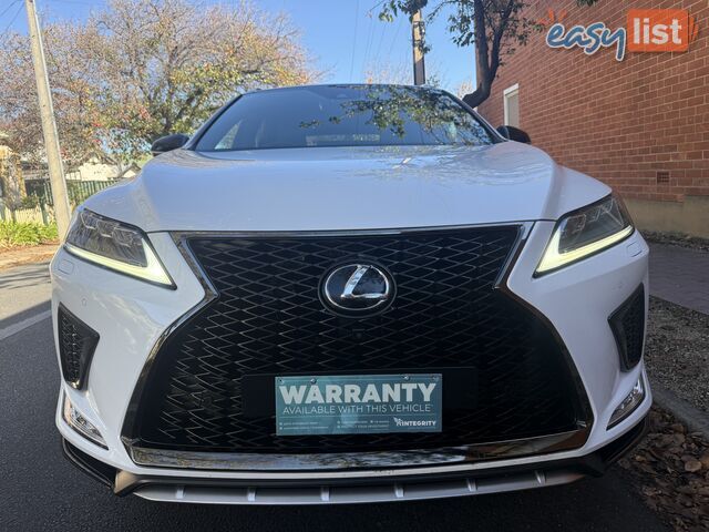 2021 Lexus RX 350 GGL25R F SPORT Wagon Automatic