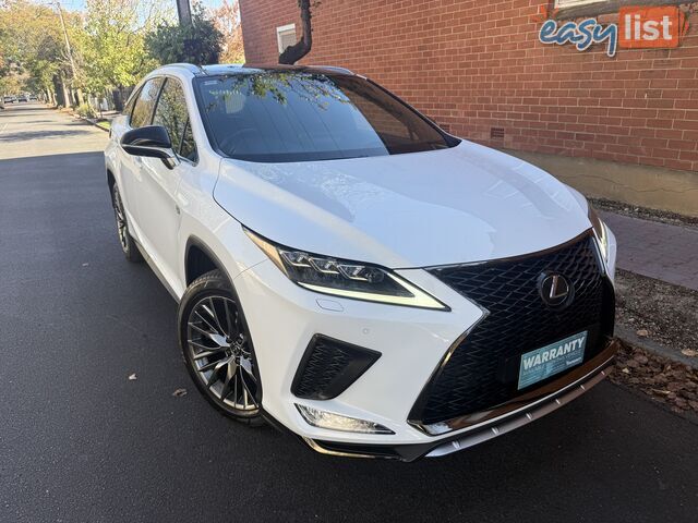 2021 Lexus RX 350 GGL25R F SPORT Wagon Automatic