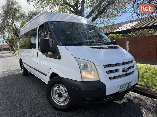 2013 Ford Transit VM MY12 UPDATE MID (MWB) 12 SEATER Van Manual