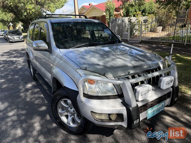 2003 Toyota Landcruiser Prado GRJ120R PRADO GXL (4x4) Wagon Manual