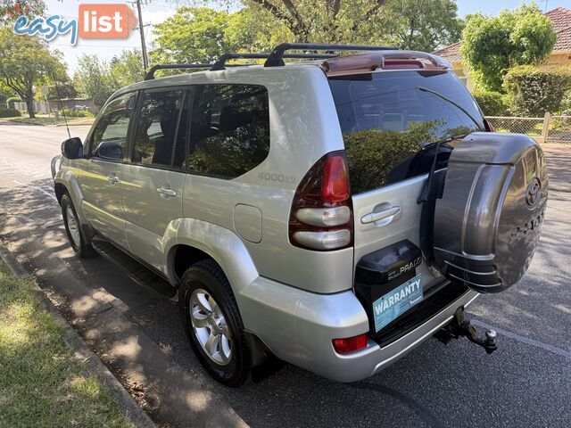 2003 Toyota Landcruiser Prado GRJ120R PRADO GXL (4x4) Wagon Manual