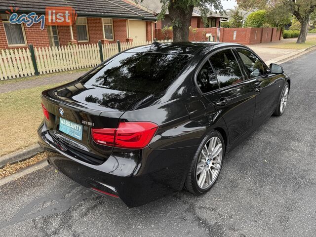 2016 BMW 3 Series 318i M SPORT 4D SEDAN Sedan Automatic
