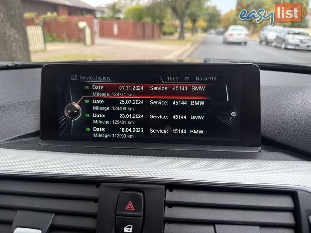 2016 BMW 3 Series 318i M SPORT 4D SEDAN Sedan Automatic