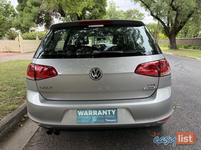 2014 Volkswagen Golf AU MY15 90 TSI Hatchback Automatic