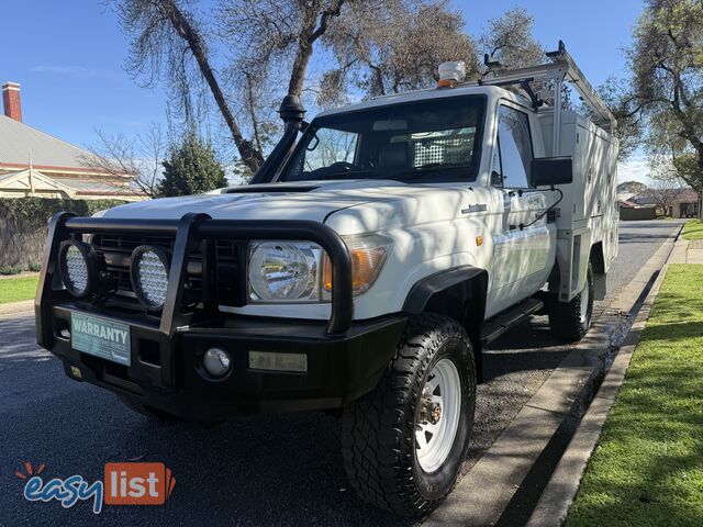2012 Toyota Landcruiser VDJ79R MY12 UPDATE WORKMATE (4x4) Ute Manual