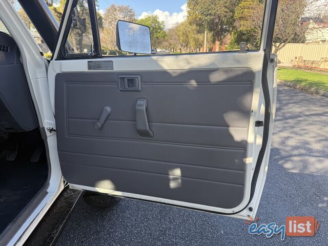 2012 Toyota Landcruiser VDJ79R MY12 UPDATE WORKMATE (4x4) Ute Manual