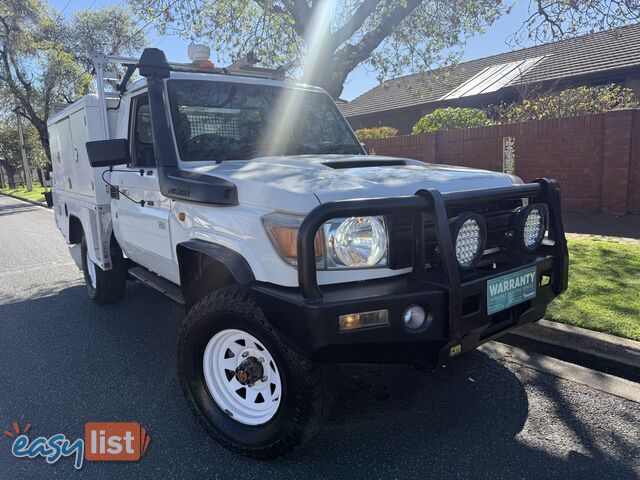 2012 Toyota Landcruiser VDJ79R MY12 UPDATE WORKMATE (4x4) Ute Manual