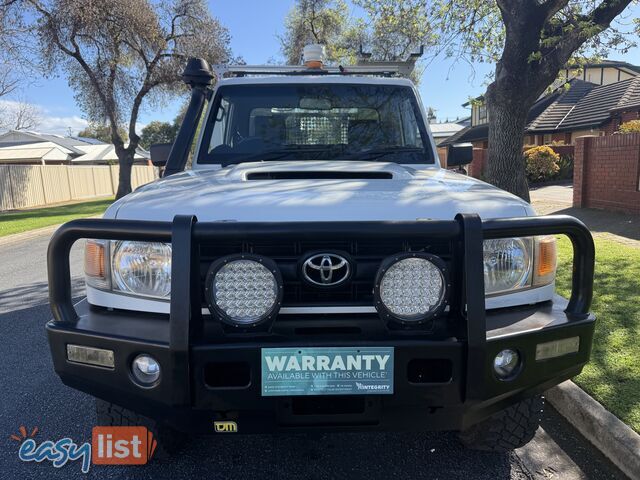 2012 Toyota Landcruiser VDJ79R MY12 UPDATE WORKMATE (4x4) Ute Manual
