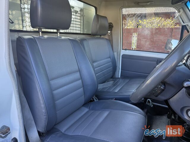 2012 Toyota Landcruiser VDJ79R MY12 UPDATE WORKMATE (4x4) Ute Manual