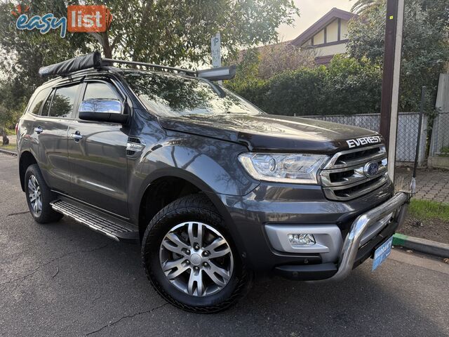 2018 Ford Everest UA MY18 TITANIUM (4WD) Turbo Diesel Wagon Automatic