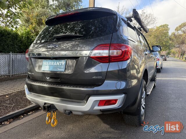 2018 Ford Everest UA MY18 TITANIUM (4WD) Turbo Diesel Wagon Automatic