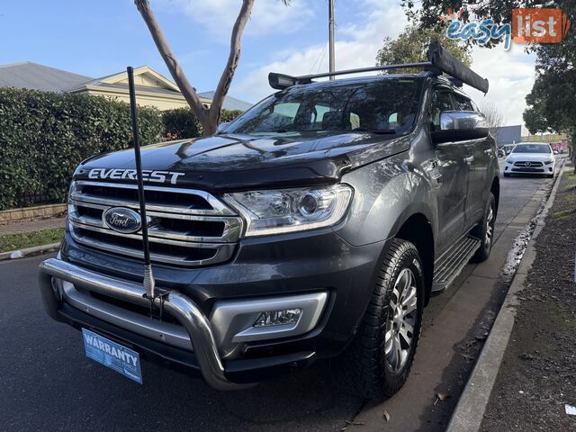 2018 Ford Everest UA MY18 TITANIUM (4WD) Turbo Diesel Wagon Automatic
